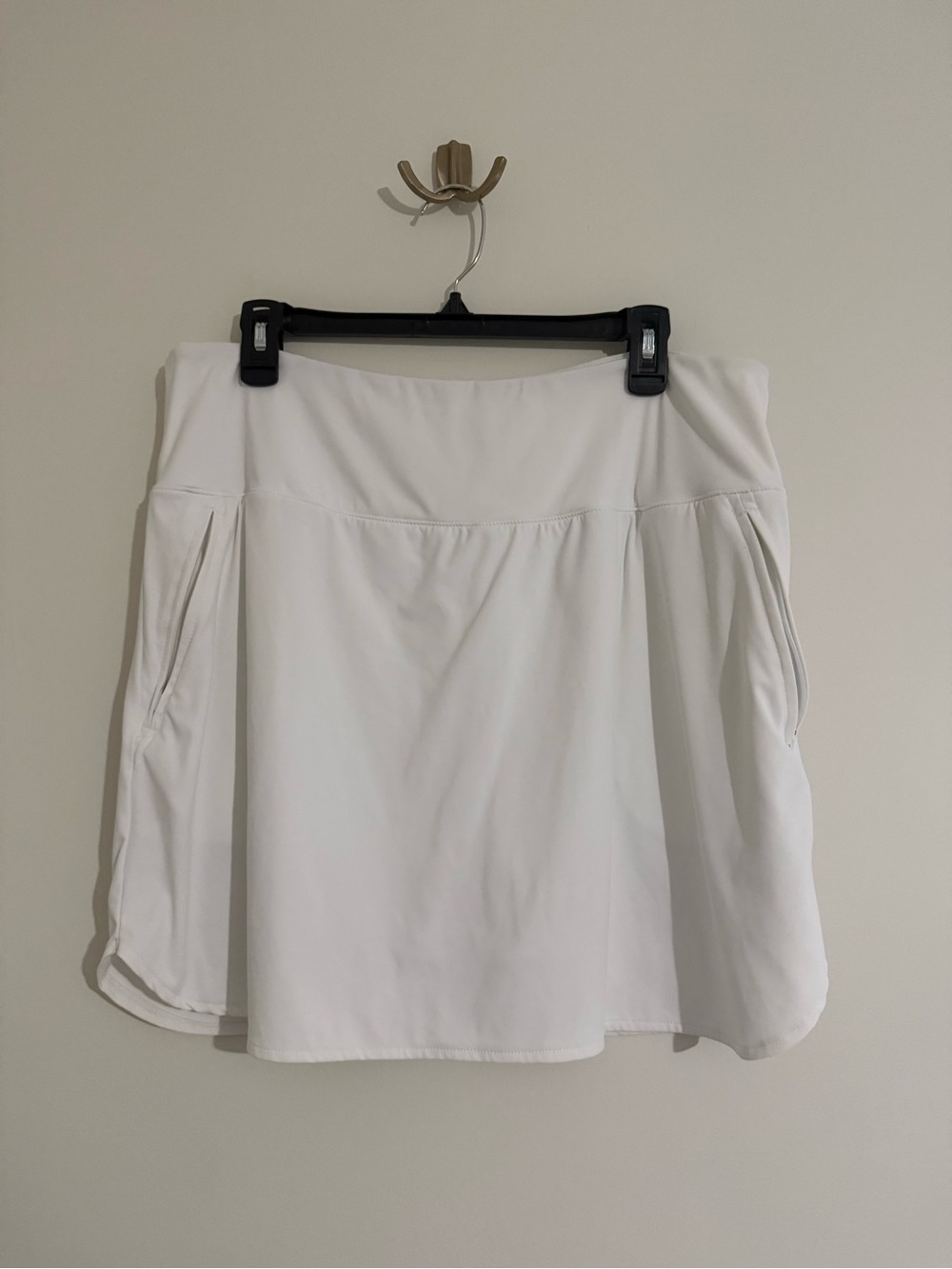 White Women's Mini Skirt - Classic Active Skort